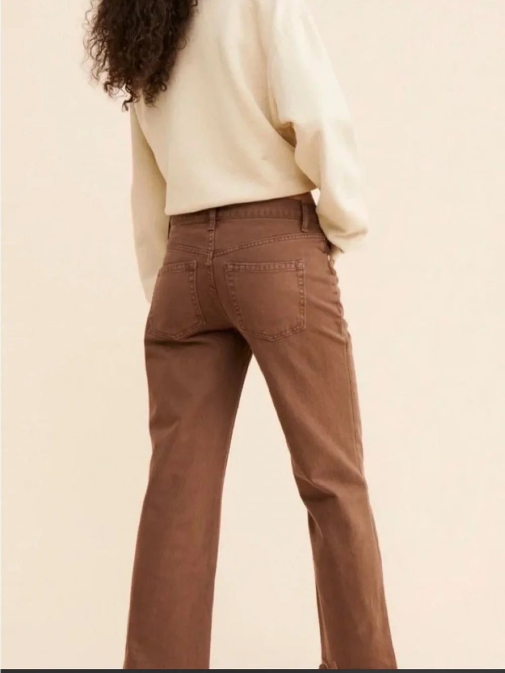 Free People -We The Free - Maggie Mid-Rise Straight-Leg Woman’s Jeans - 27
